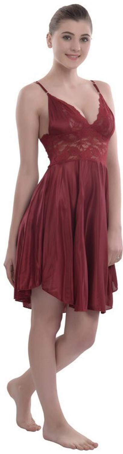 Ankur Creation Solid Babydoll