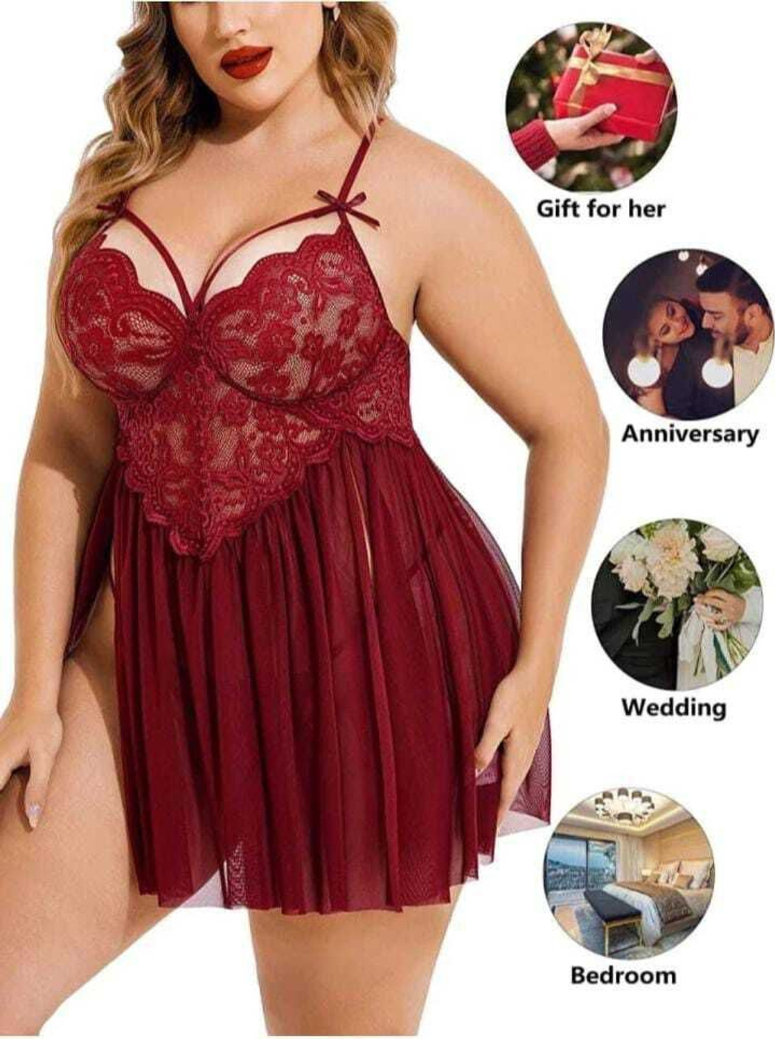 Image of LILYCREATION Self Design Babydoll
