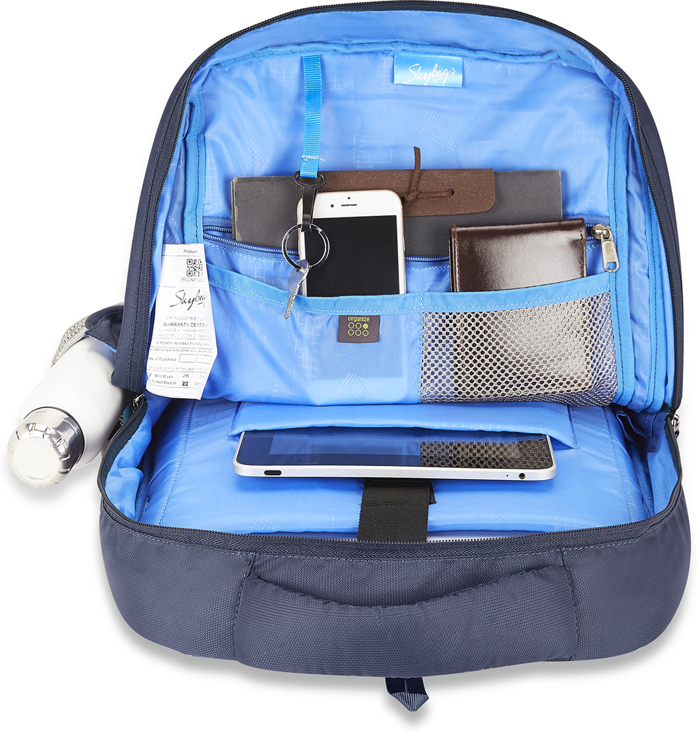 Image of SKYBAGS VALOR 01 LAPTOP BACKPACK NAVY 20 L Laptop Backpack