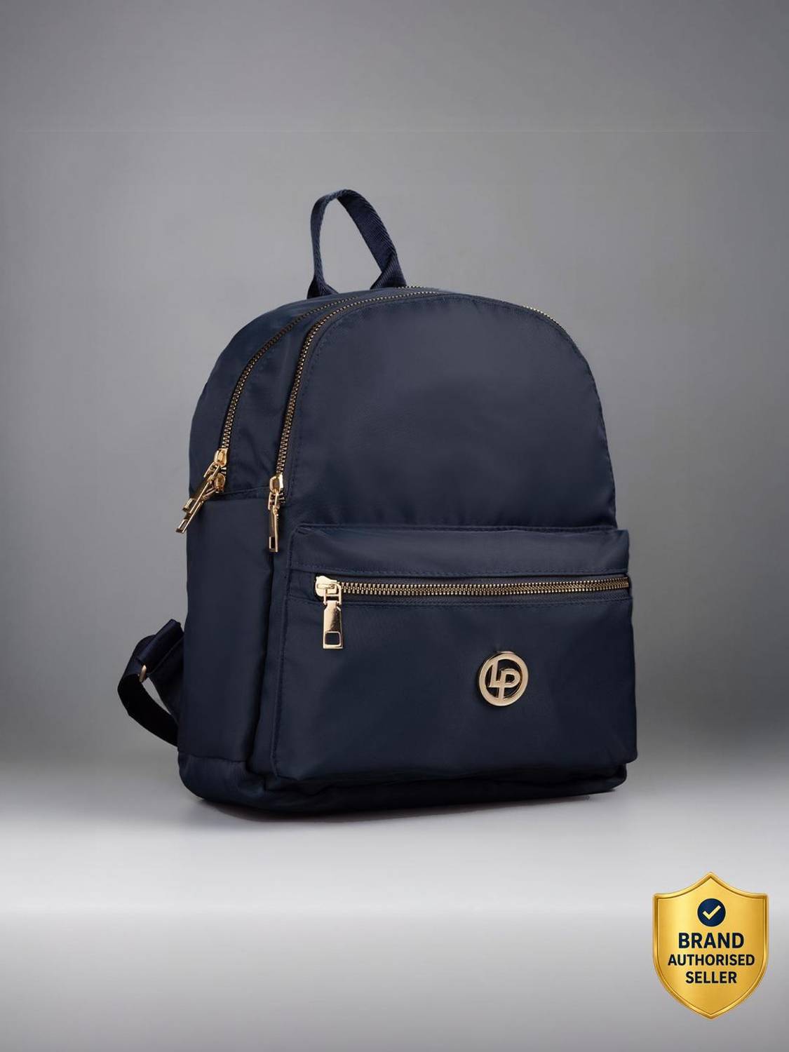 LINO PERROS Women Backpack 13 Inch Backpack(Blue) deal from flipkart