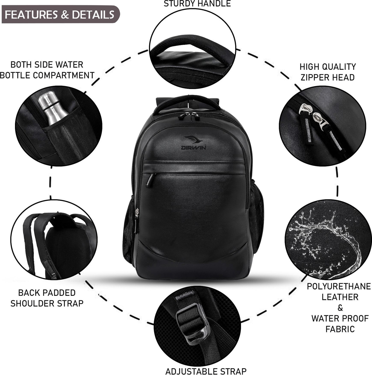 Image of HouseOfCommon Adventure Ready: The Perfect Backpack for Every Journey inch 8 L Backpack