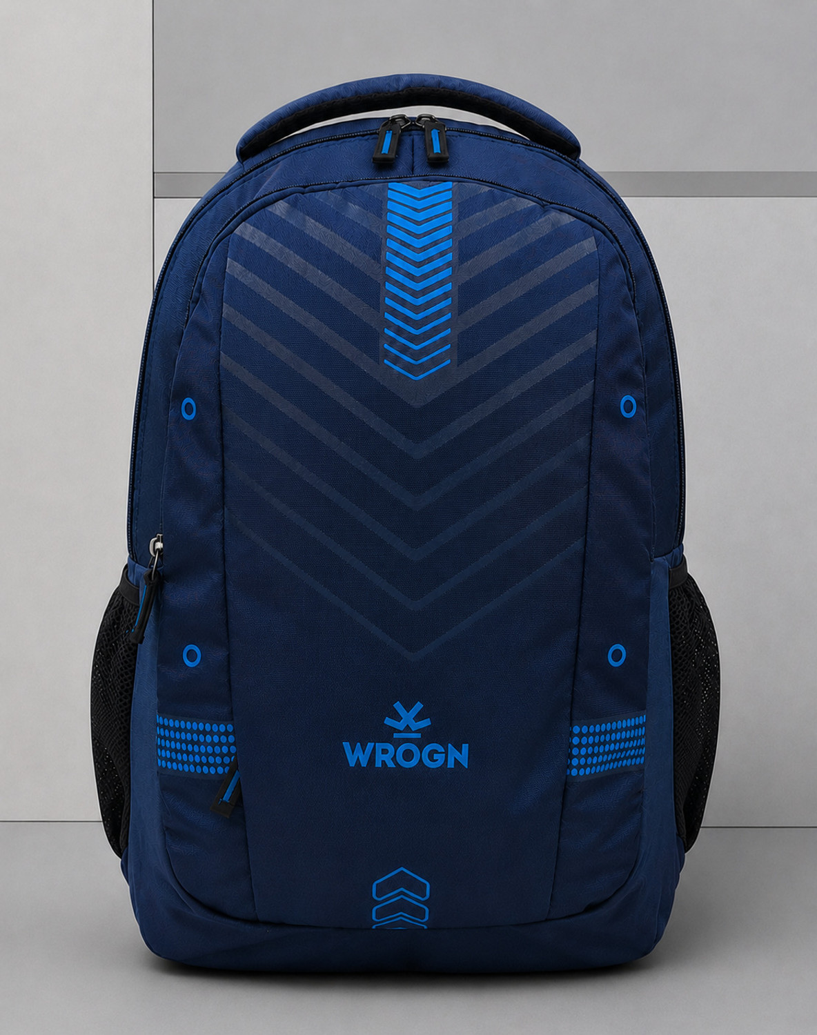 Image of WROGN Large 45 L Laptop Backpack Unisex Zipster with Rain Cover 45 L Laptop Backpack