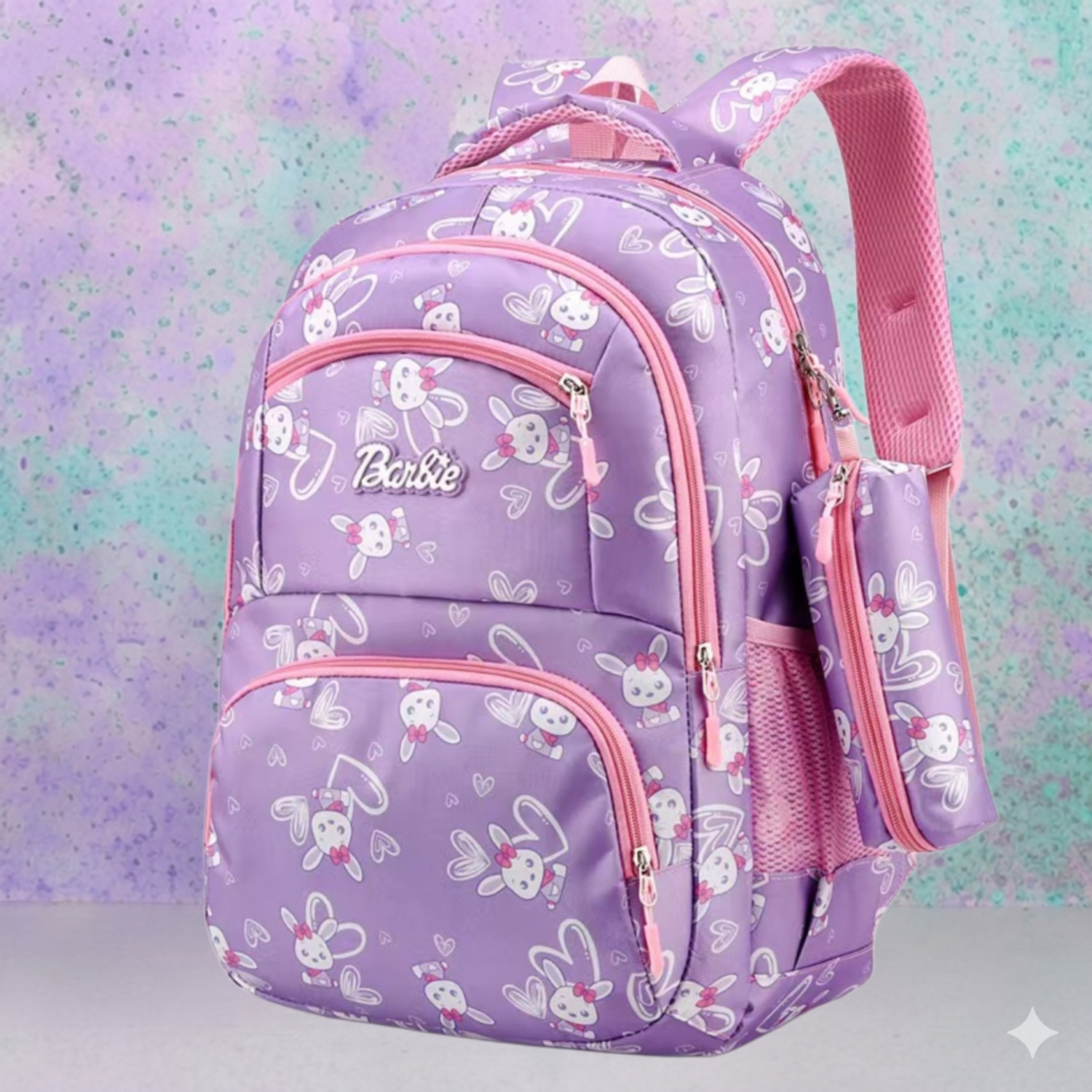 Image of Gloft Trendy Bunny Printed Girls Backpack Laptop bag for Colleg /Casual & School use 30 L Laptop Backpack