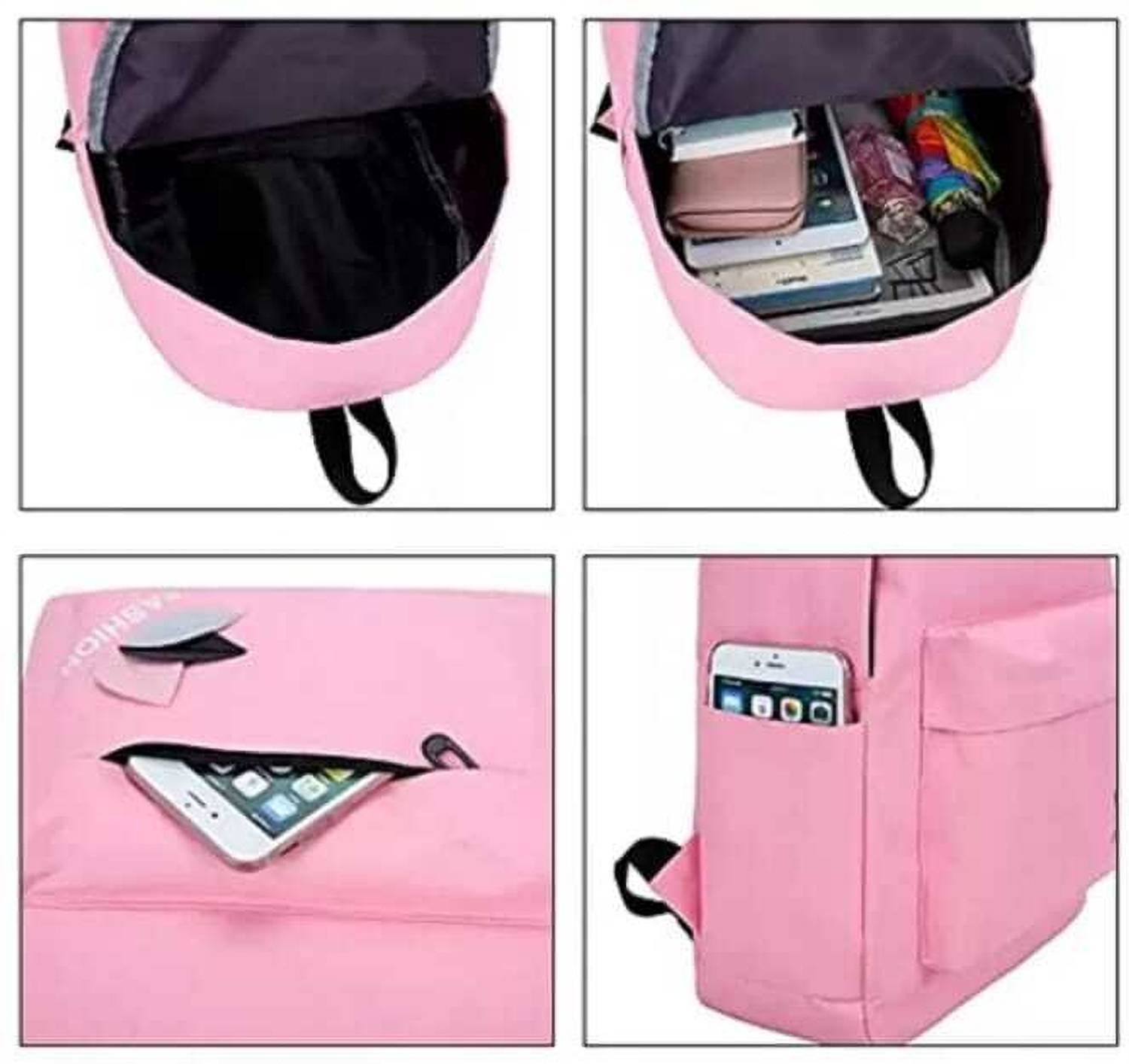 ARK Fashion 20L Pink Backpack - Image 3