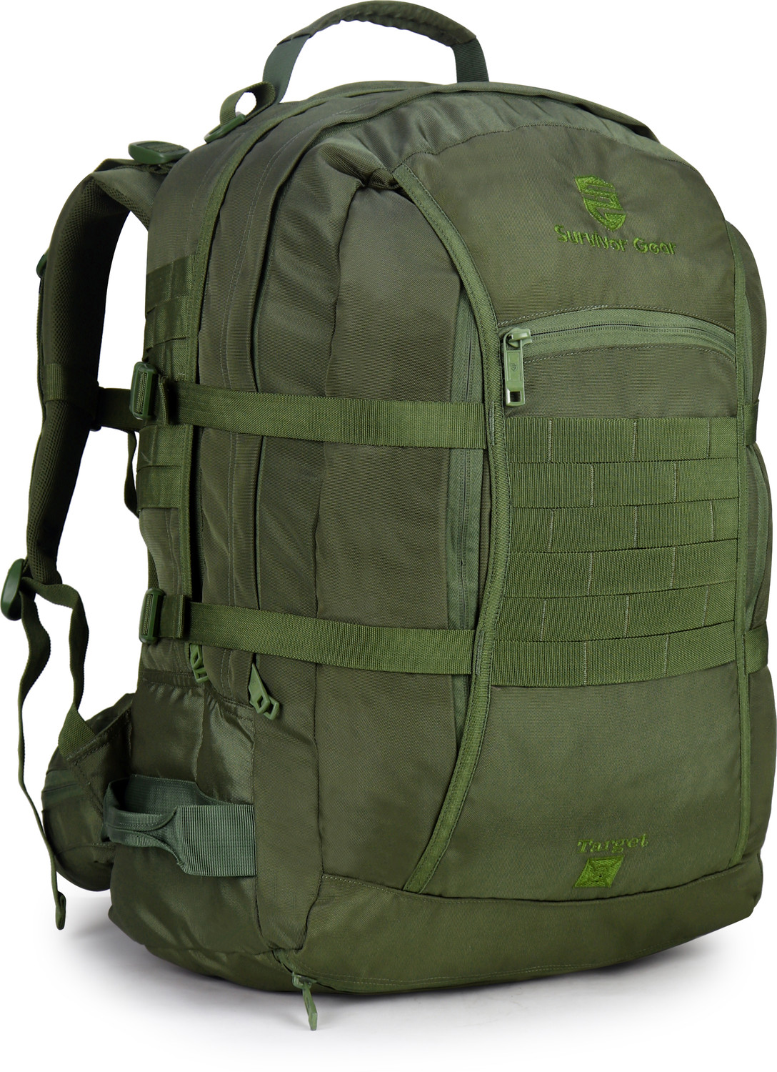 Image of SURVIVOR GEAR target backpack for Alfa Military and army with Large Capacity Multi-Pocket 45 L Backpack