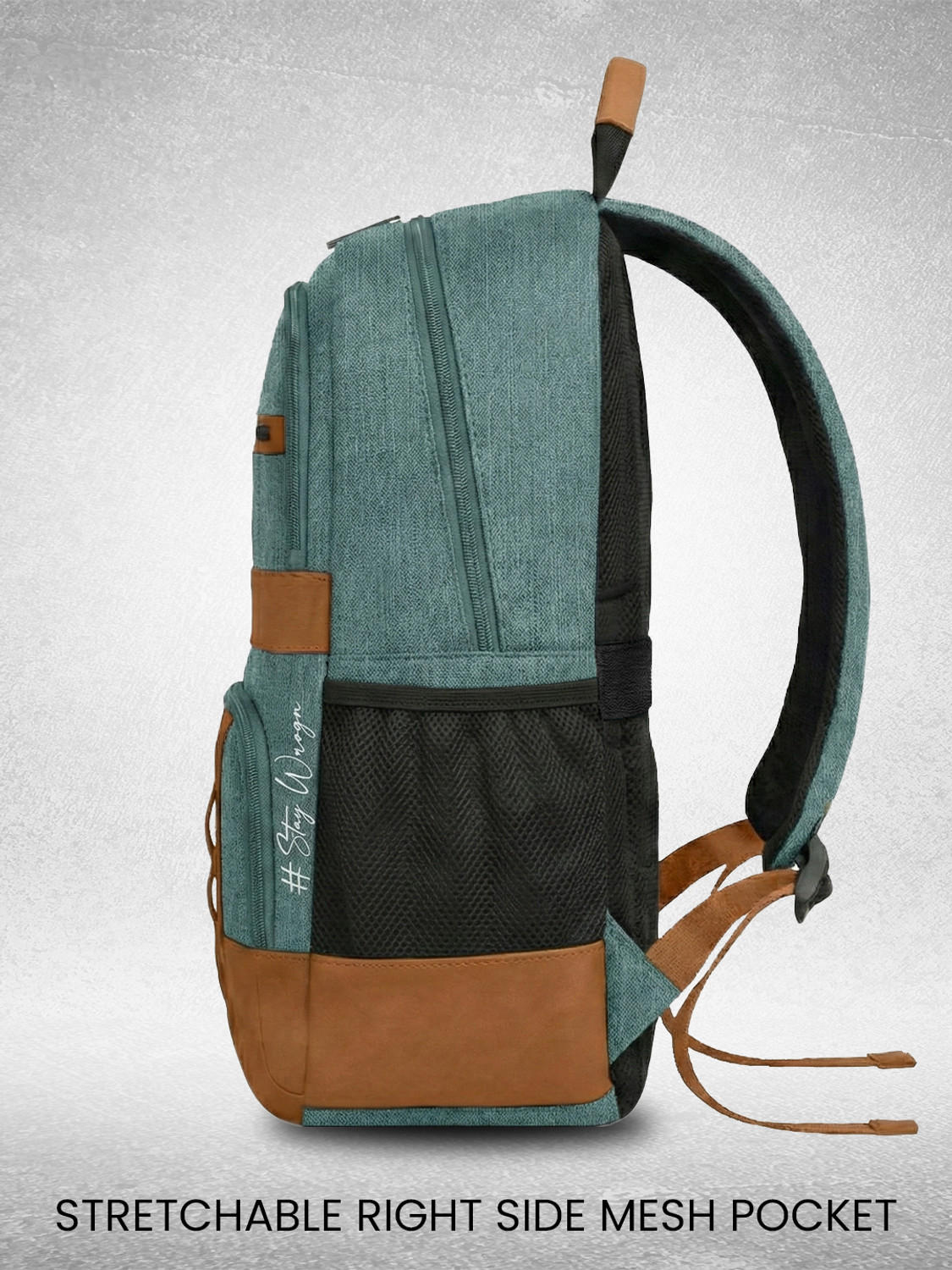 Image of WROGN Unisex Urban Heritage Pro Laptop Backpack with Anti Theft Pocket & Rain Cover 40 L Laptop Backpack