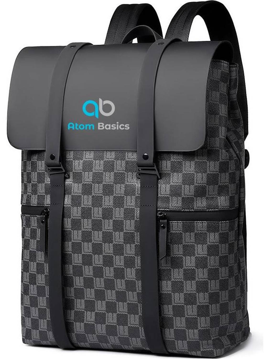 Atom Basics Water Resistant Laptop Backpack with Multiple Compartments 39L 39 L Laptop Backpack
