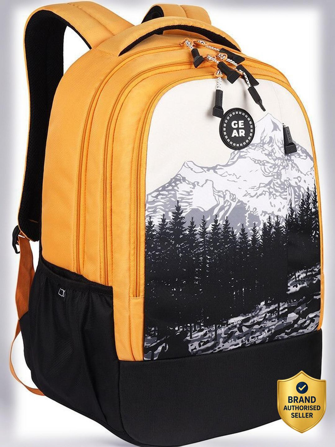 Image of Gear Large 39 L Backpack Alpine 19 inch Boys (Yellow)