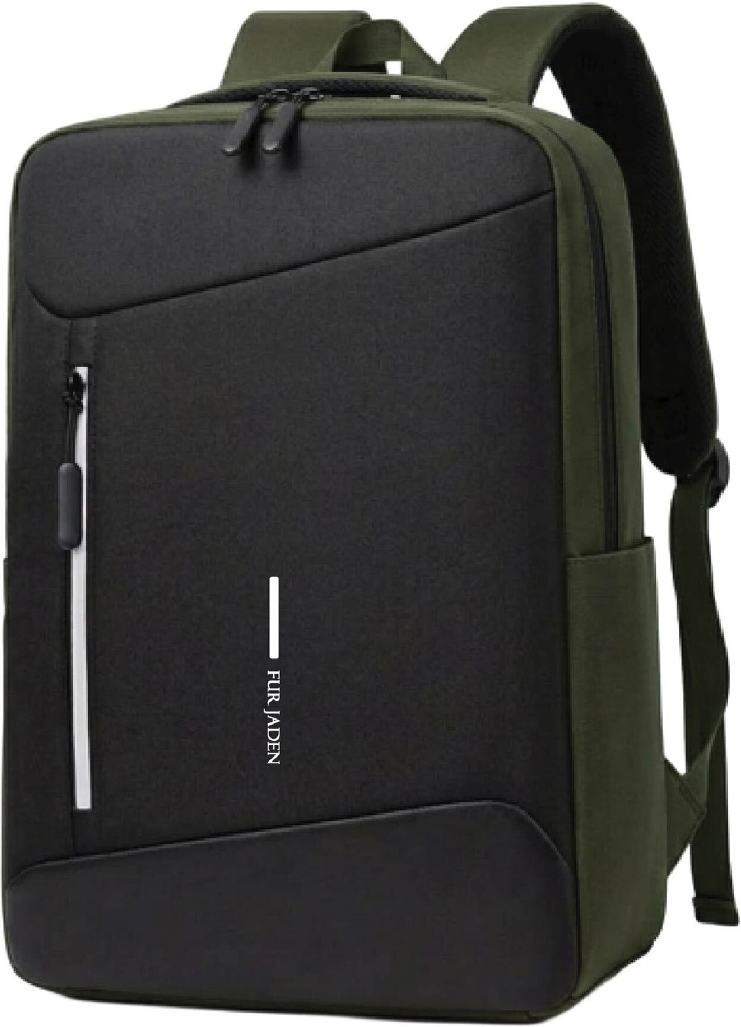 Image of FUR JADEN Medium 25 L Laptop Backpack Anti-Theft Number Lock Business 15.6 Inch Laptop Backpack for Men with USB Port (Green)
