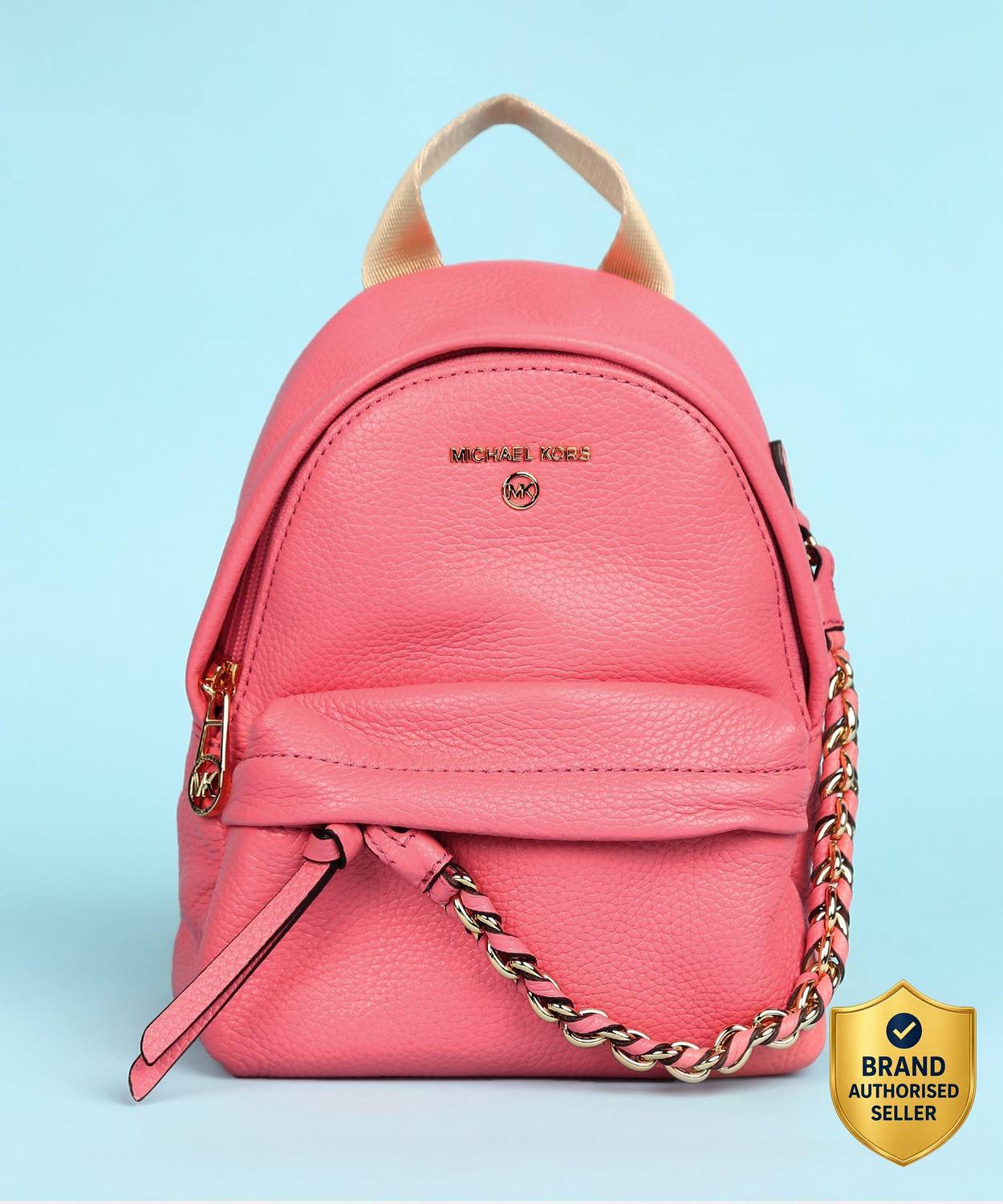 MICHAEL KORS 30T0G04B0L-644-OS 3.6 L Backpack Pink - Price in