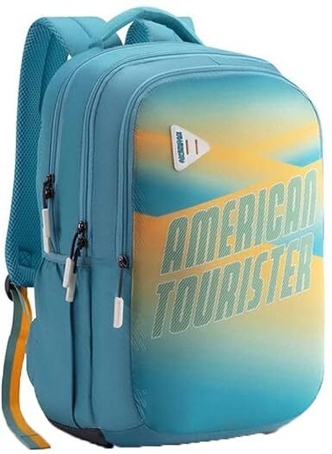 Image of AMERICAN TOURISTER Medium 27 L Laptop Backpack SEST+ (Grey, Blue)