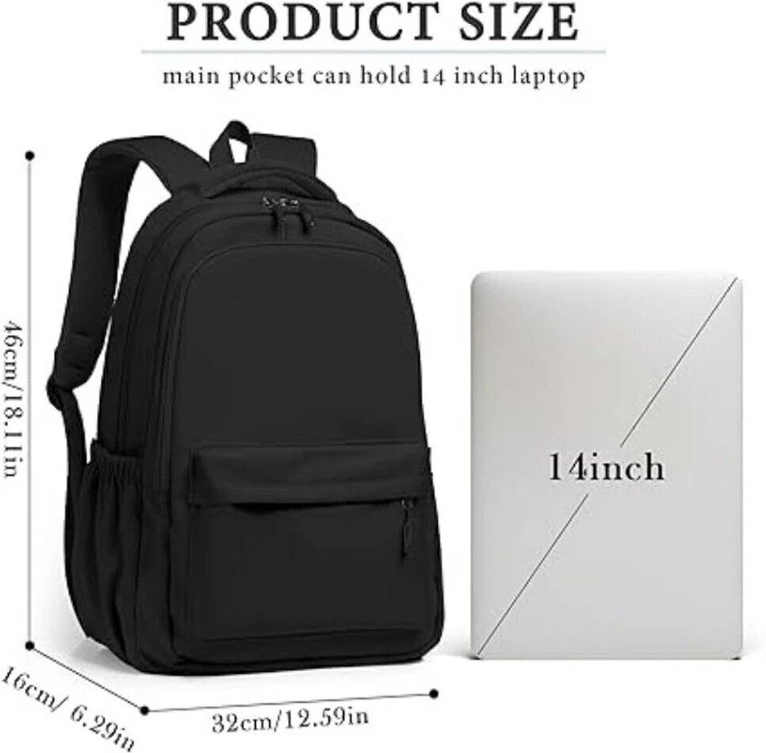 toplis 20L Vintage Polyester Backpack for Women - Image 3