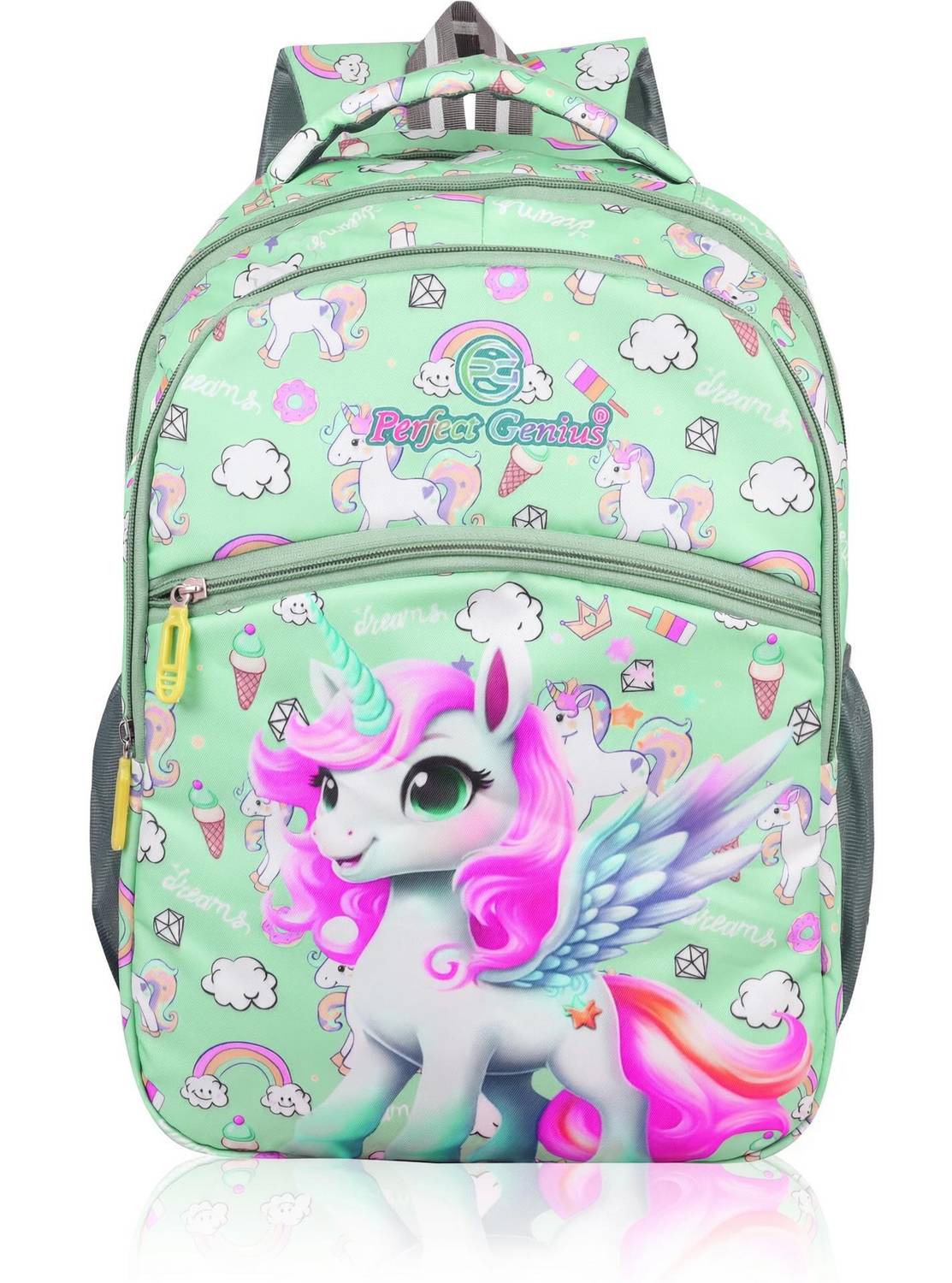 PERFECT GENIUS FunBuddy School Bag – Lightweight, Durable & Stylish Backpack for Kids (3-9 Yrs) 24 L Backpack