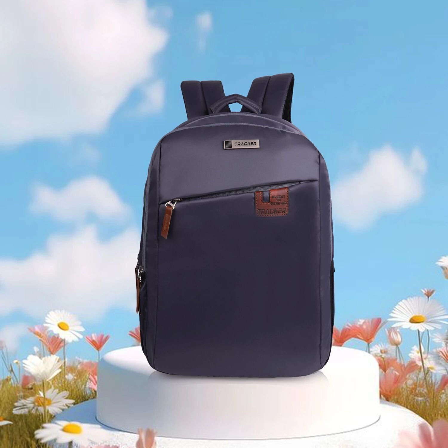 Image of Tracker TRK-501 WorkMate 30L Laptop Backpack (Grey, College, Office, Travel, Unisex) 30 L Laptop Backpack