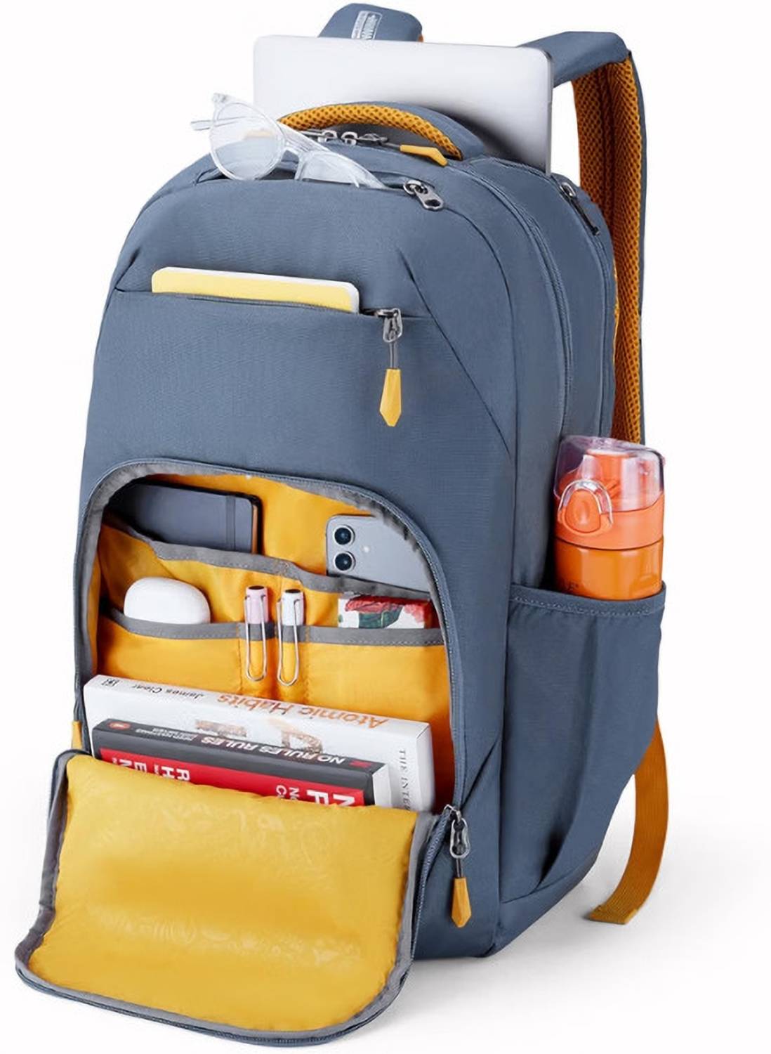 American Tourister Brett 4.0 32.5L Blue Laptop Backpack - Image 2