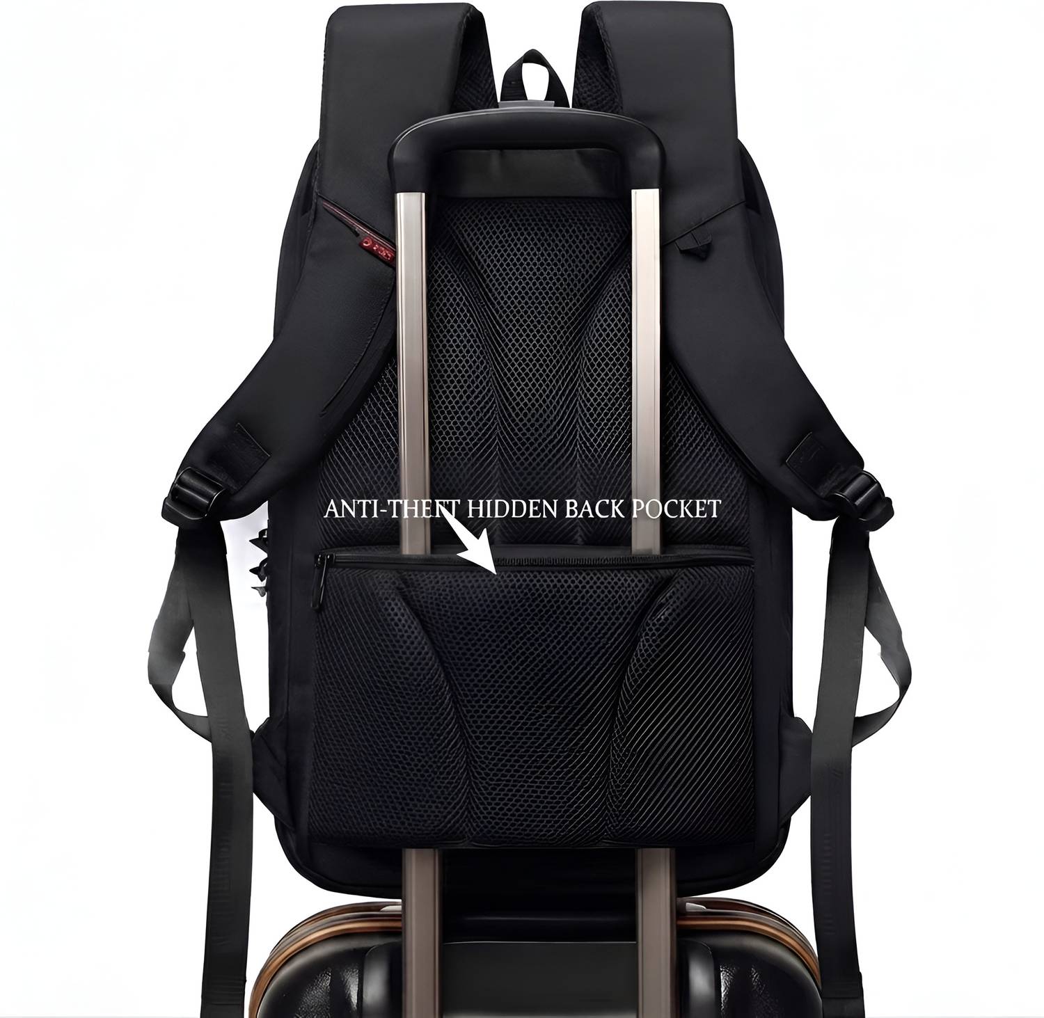 WROGN Smart Laptop Backpack 40L Black - Image 2