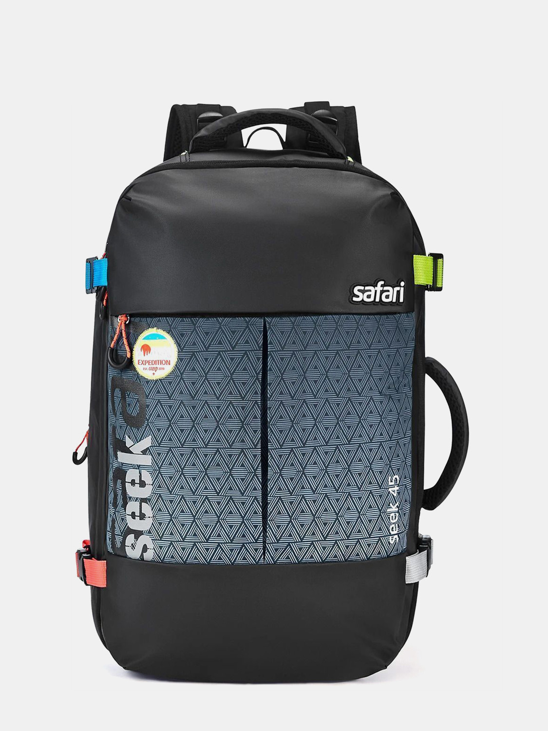 Image of SAFARI Seek Expandable Unisex with Suitcase compartment 45 L Large Laptop Backpack