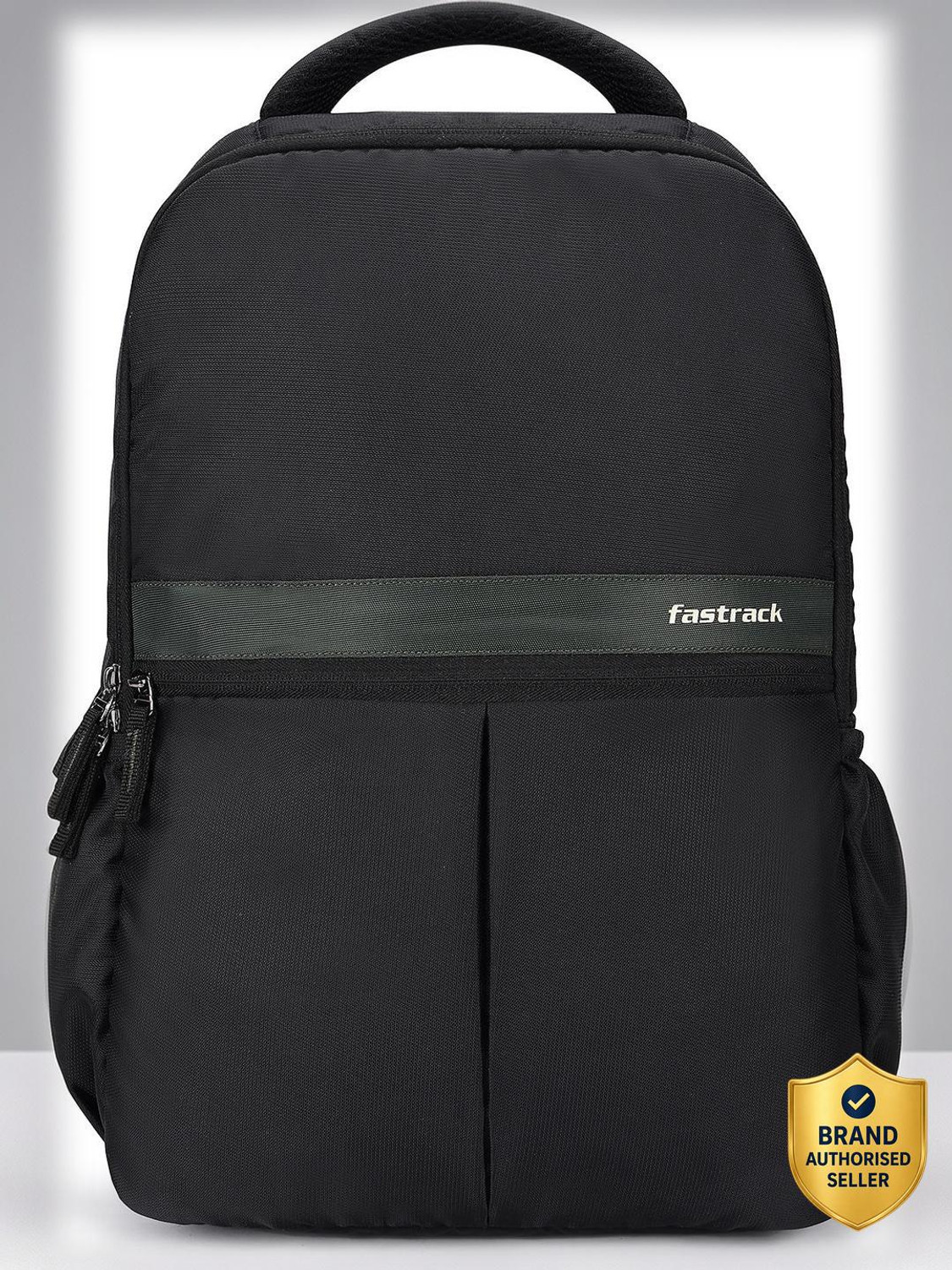 Image of Fastrack Unisex Twinzip Laptop Backpack with 15 inchLaptopSleeve 23 L Laptop Backpack