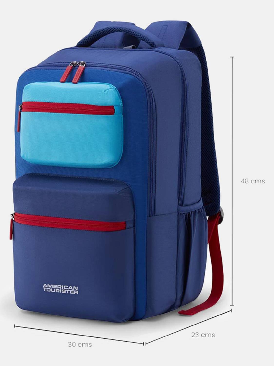 American Tourister Sigma LP 34L Laptop Backpack Blue - Image 5