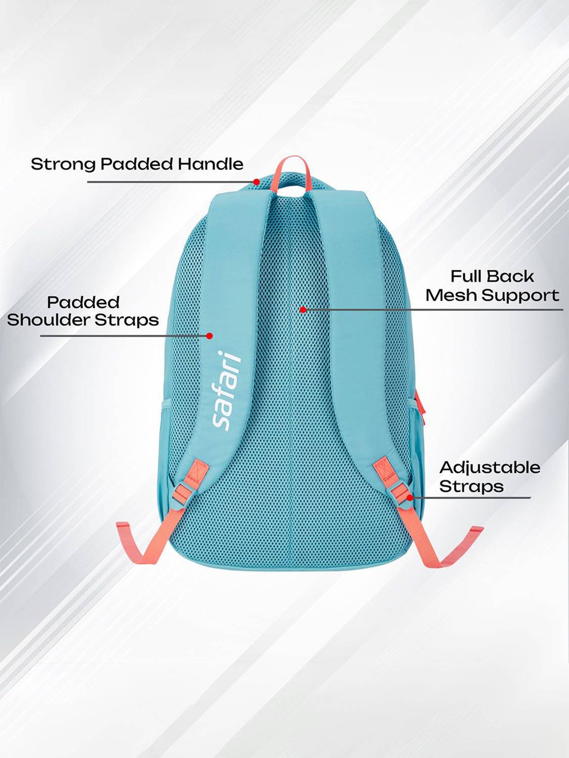 SAFARI Sigma 4 36L Blue Backpack - Image 2