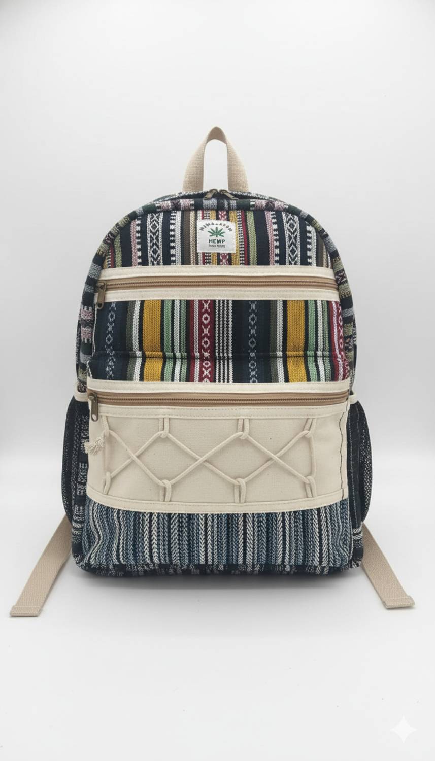 Mars Creation Medium 25 L Laptop Backpack Himalayan Hemp Laptop Bag Backpack/School bag 15 L Laptop Backpack