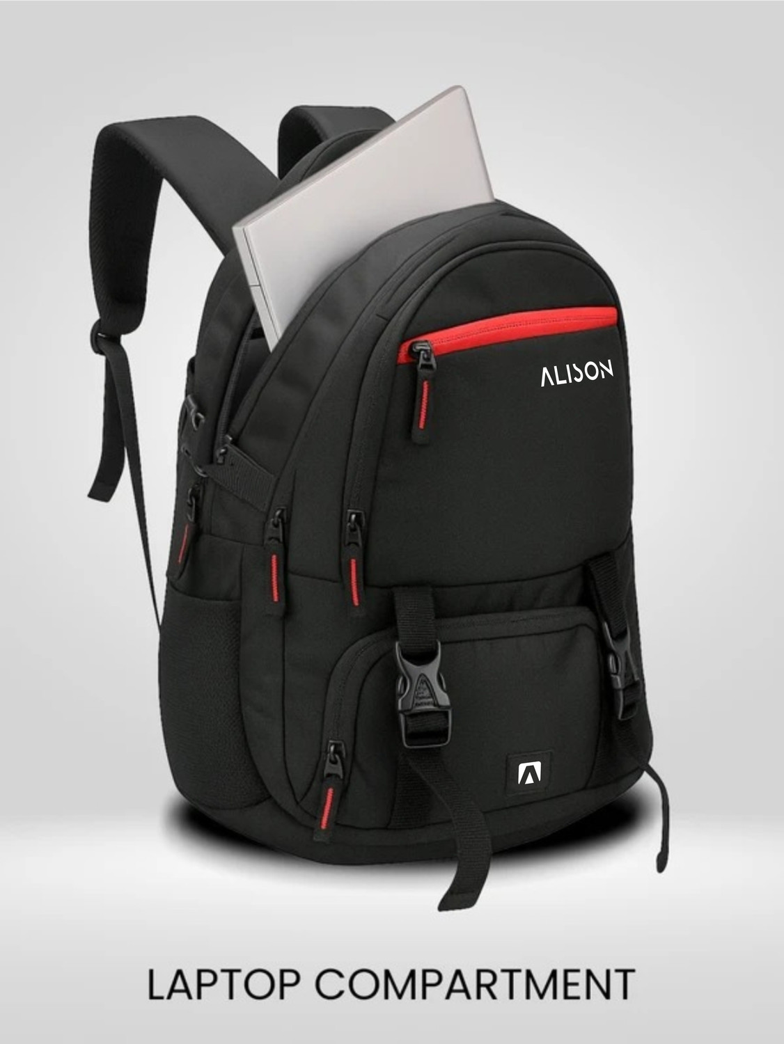 Image of Alison Unisex With USB Port and Rain Cover 40 L Laptop Backpack