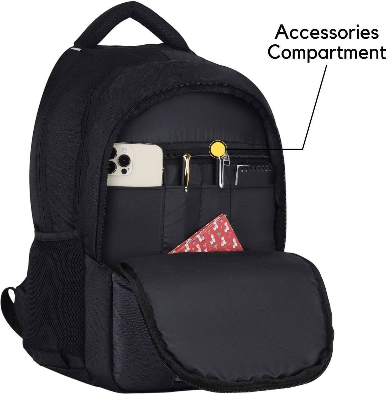 Woozy Premium College Backpack 30L Grey - Image 3