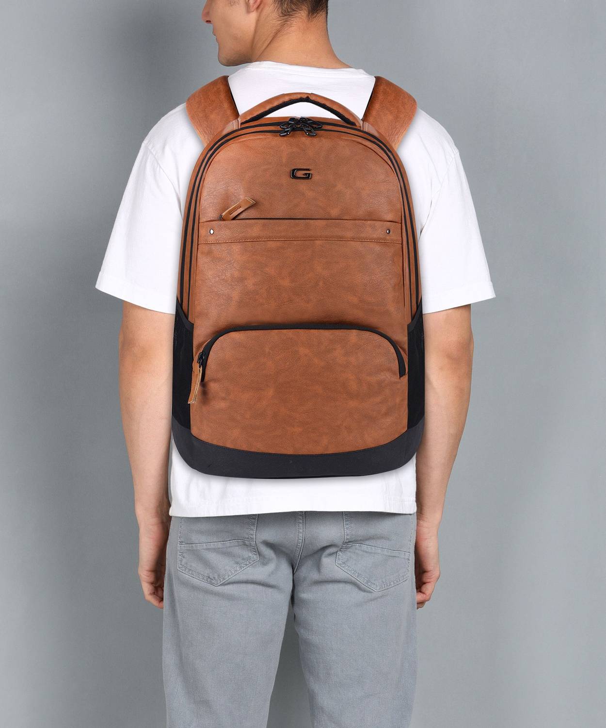 Gear Vintage 2 33L Leather Laptop Backpack - Image 2