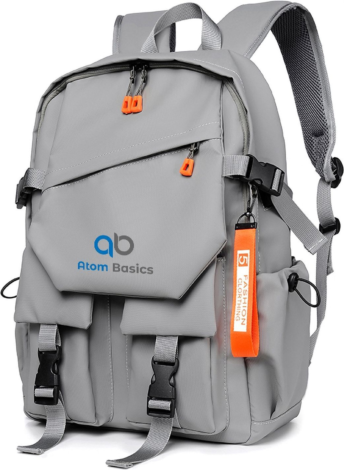Image of Atom Basics Multi-Pocket Business & Travel Laptop Backpack with Padded Straps & USB Port 39 L Laptop Backpack