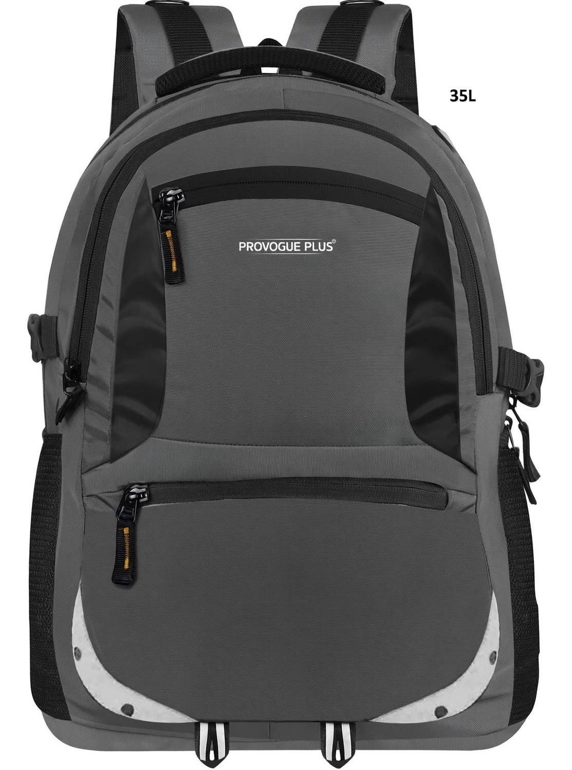 PROVOGUE PLUS Water Rasistant Fabric CRUISER Unisex Casual Office Bag with Reflective Strip 35 L Laptop Backpack