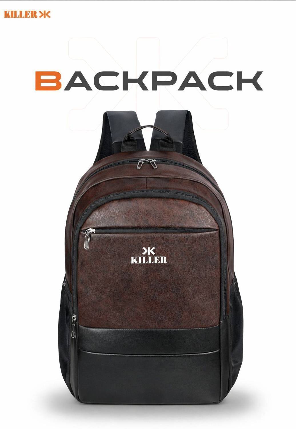 KILLER TWIRL 40L Unisex Laptop Backpack with Raincover - Image 2