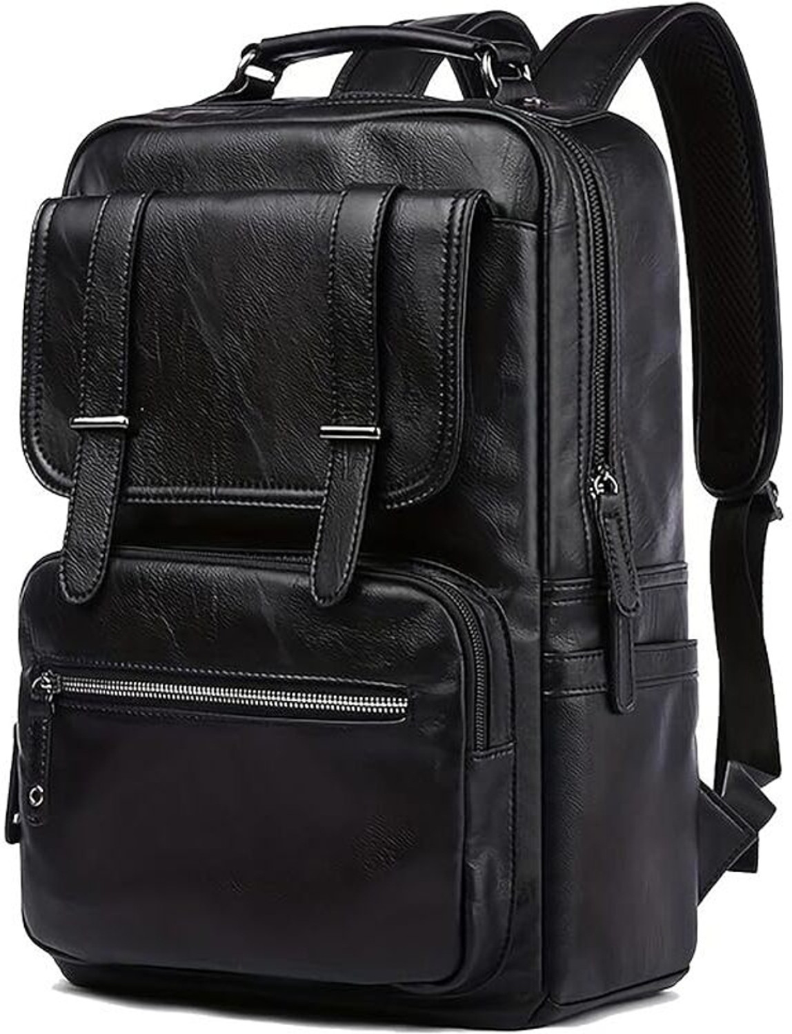 Image of FUR JADEN Vegan Leather Stylish 15.6 Inch 20 L Laptop Backpack