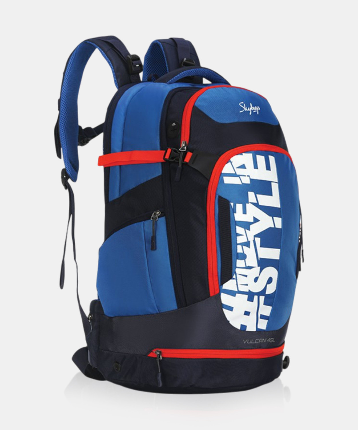 Image of SKYBAGS VULCAN 45 LAPTOP WEEKENDER (E) BLUE 45 L Laptop Backpack