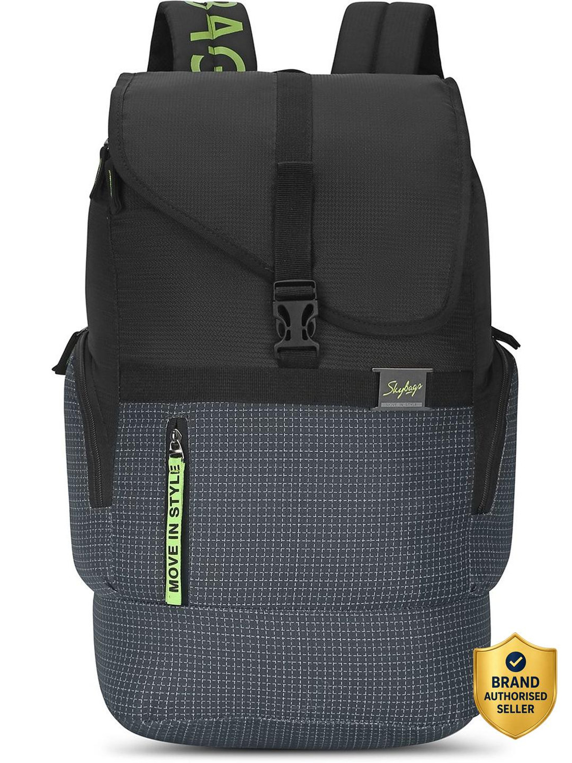 Image of SKYBAGS GRAD PRO 01 LAPTOP BP BLACK 25 L Laptop Backpack