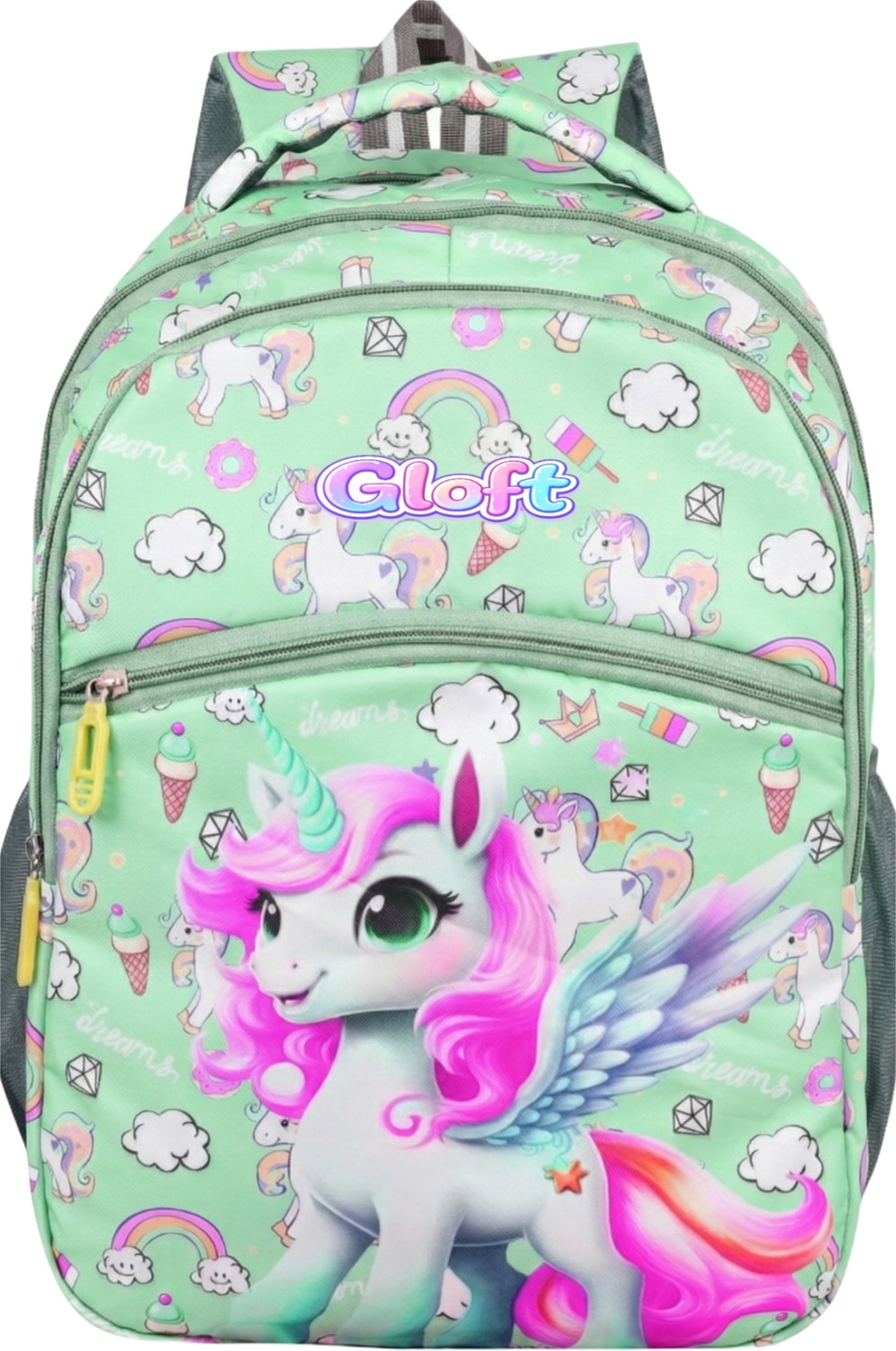 Image of Akram garments Kids Disney Prince's cartoon School Backpack Bag for Baby Girls & Boy 3-7 Years Waterproof School Bag