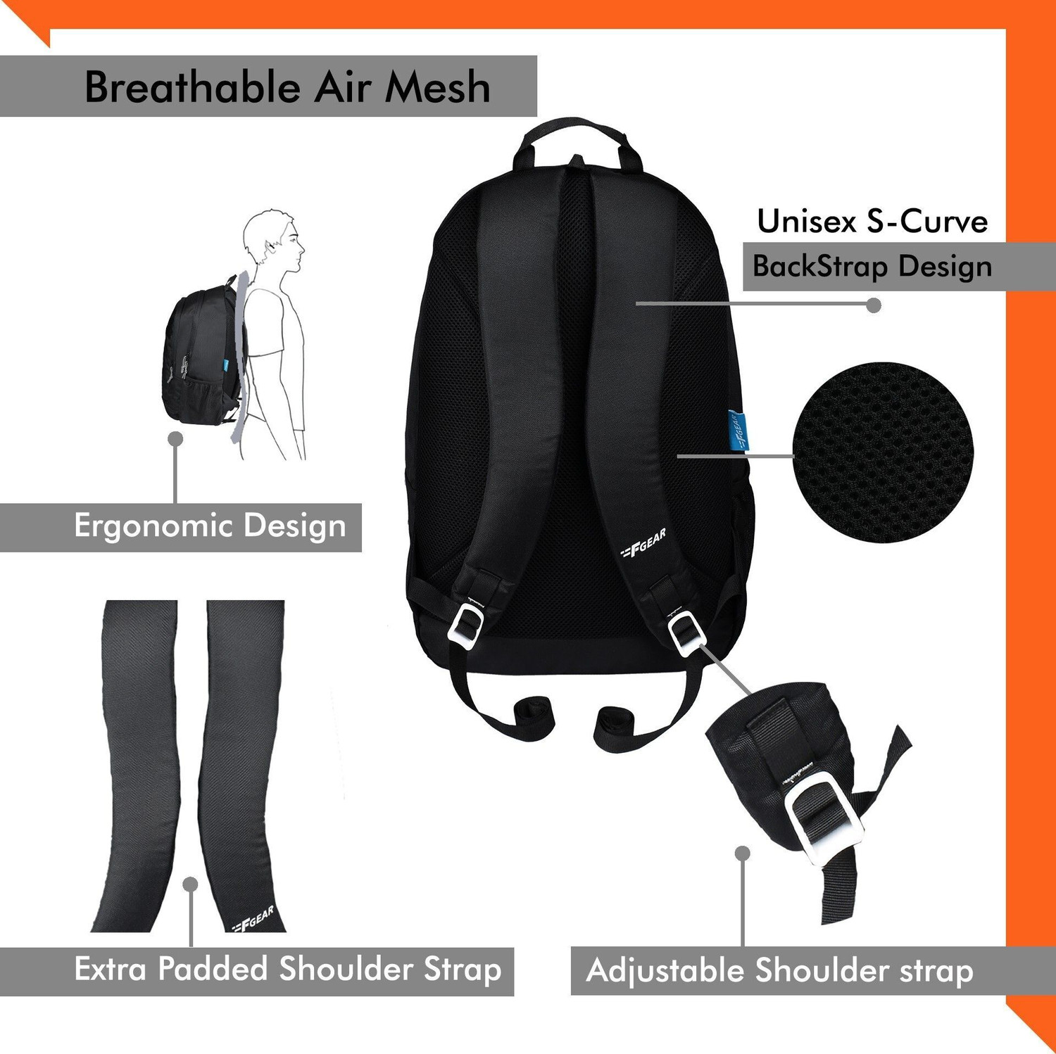 Image of F Gear Circadian 27 L Backpack