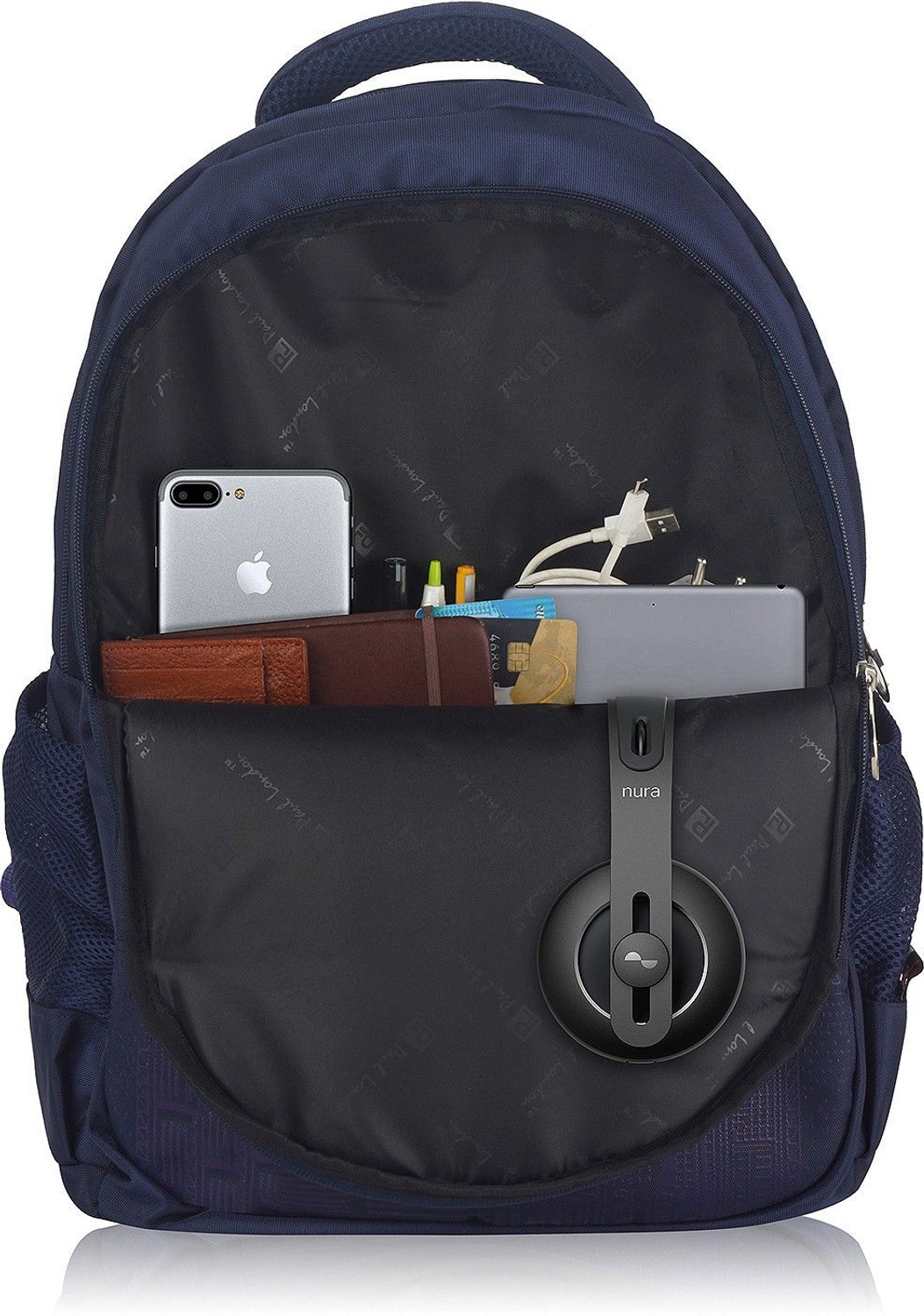 Image of Paul London Large 35 L Laptop Backpack Solid (Blue)