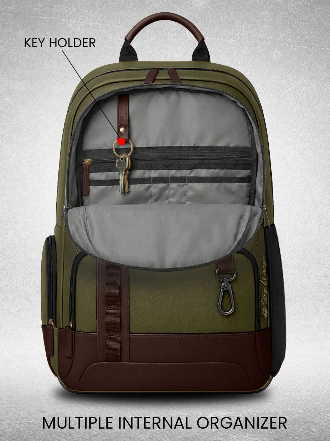 WROGN Urban Heritage Pro 40L Laptop Backpack - Image 3