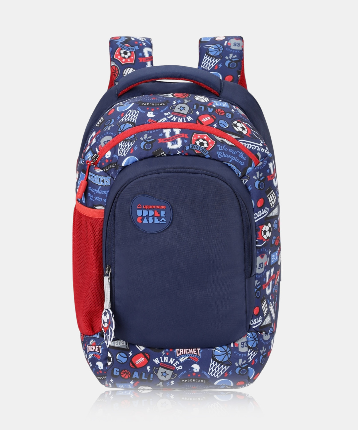 Image of Uppercase Sprout 01 School Backpack Navy Blue 29.799 L Backpack