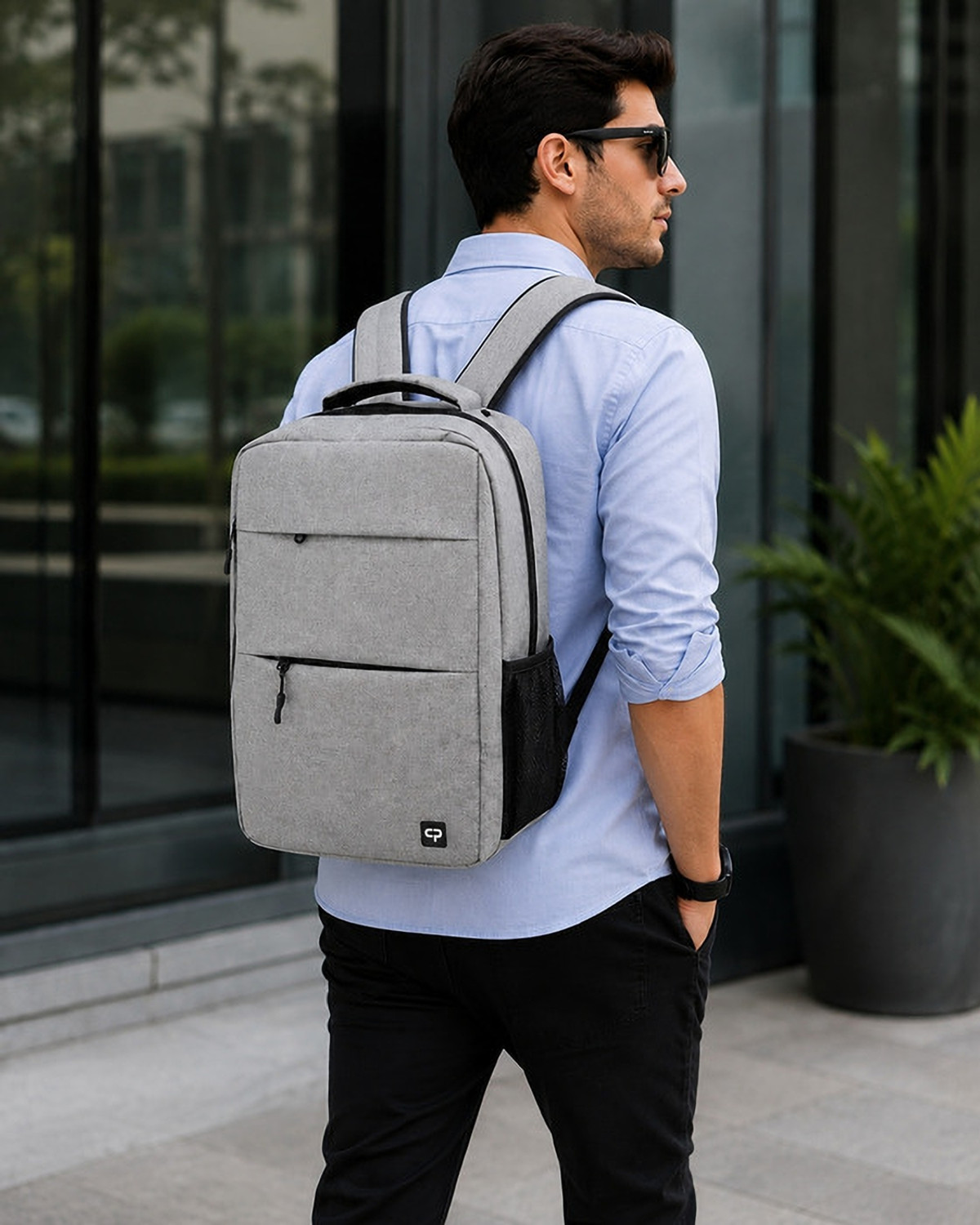 Image of CarryTrip Laptop Backpack With 2 Compartments,2 Front Pocket & 1 Side Bottle Pocket 28 L Laptop Backpack