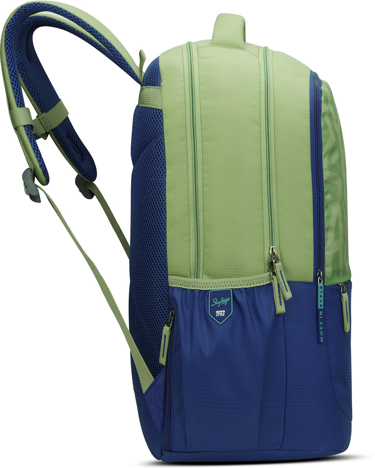 Image of SKYBAGS Klan Plus Caligraphy School Backpack for Boys & Girls with 3 Compartments 37 L Backpack