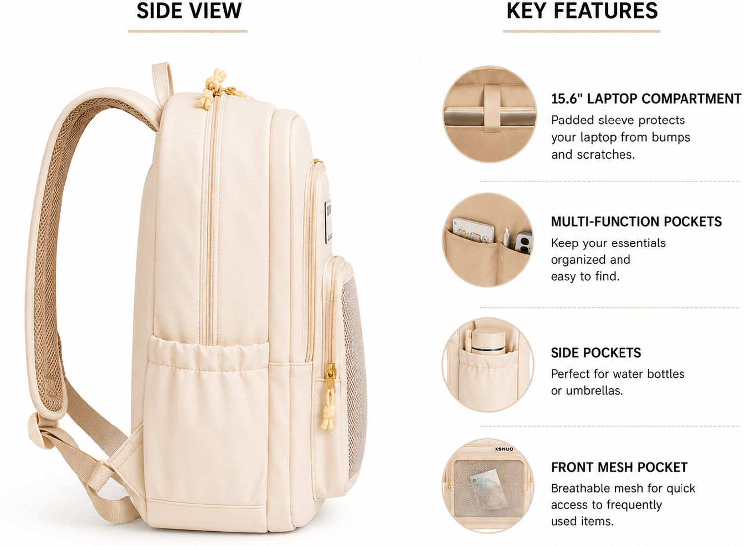 Image of HiDear Korean style backpack 30 L Laptop Backpack