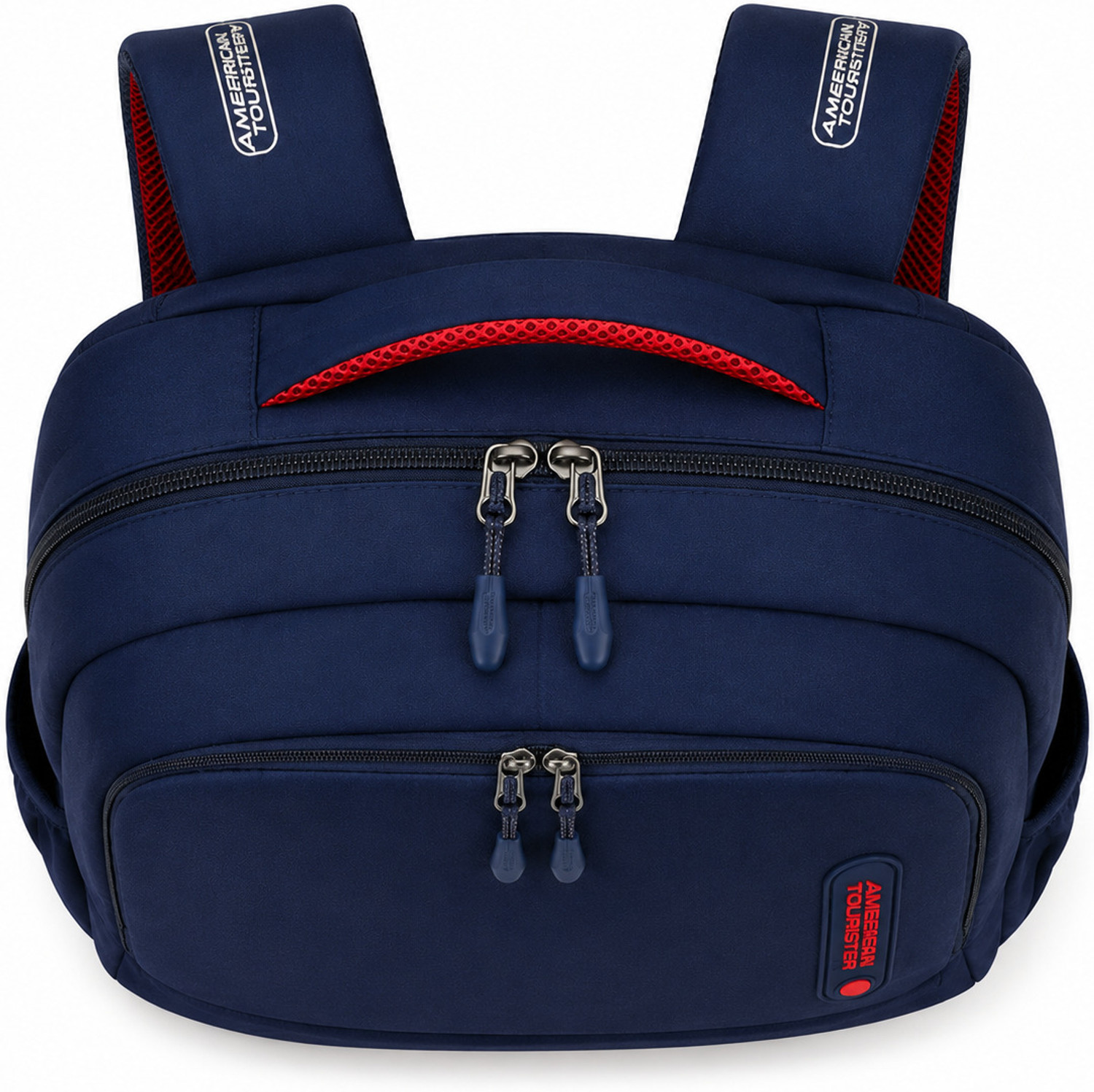 Image of AMERICAN TOURISTER Large 32 L Laptop Backpack AMT HALL 4.0 (Blue, Maroon, Red)