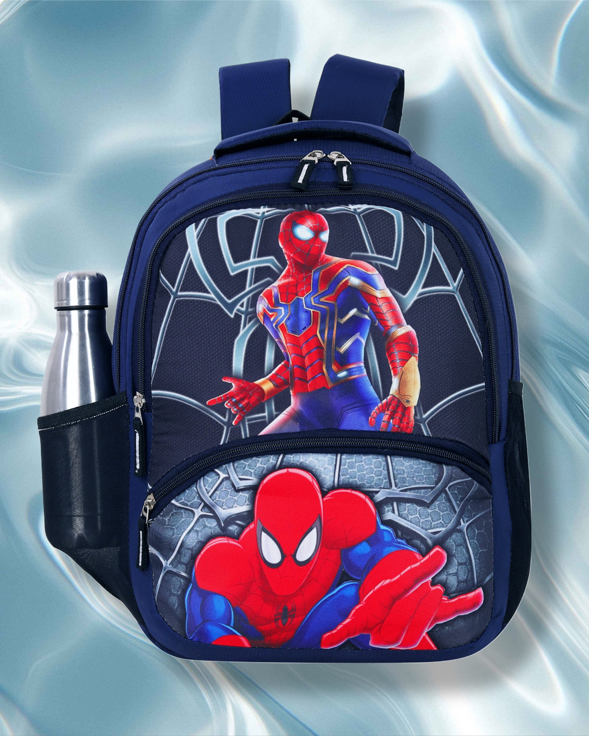 Image of AM Creation Super Hero's Digital Printed kids School Backpack Bags for Boys & Girls 22 L Backpack