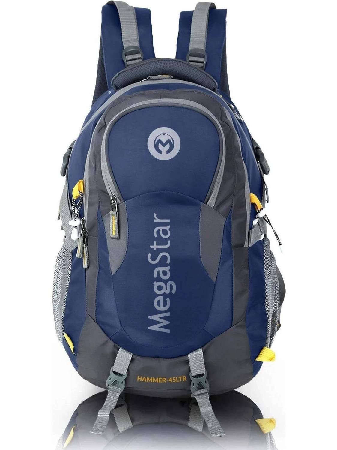 MegaStar Hammer Premium Waterproof Bag For Travelling Trekking Rucksack Hiking Camping 45 L Laptop Backpack