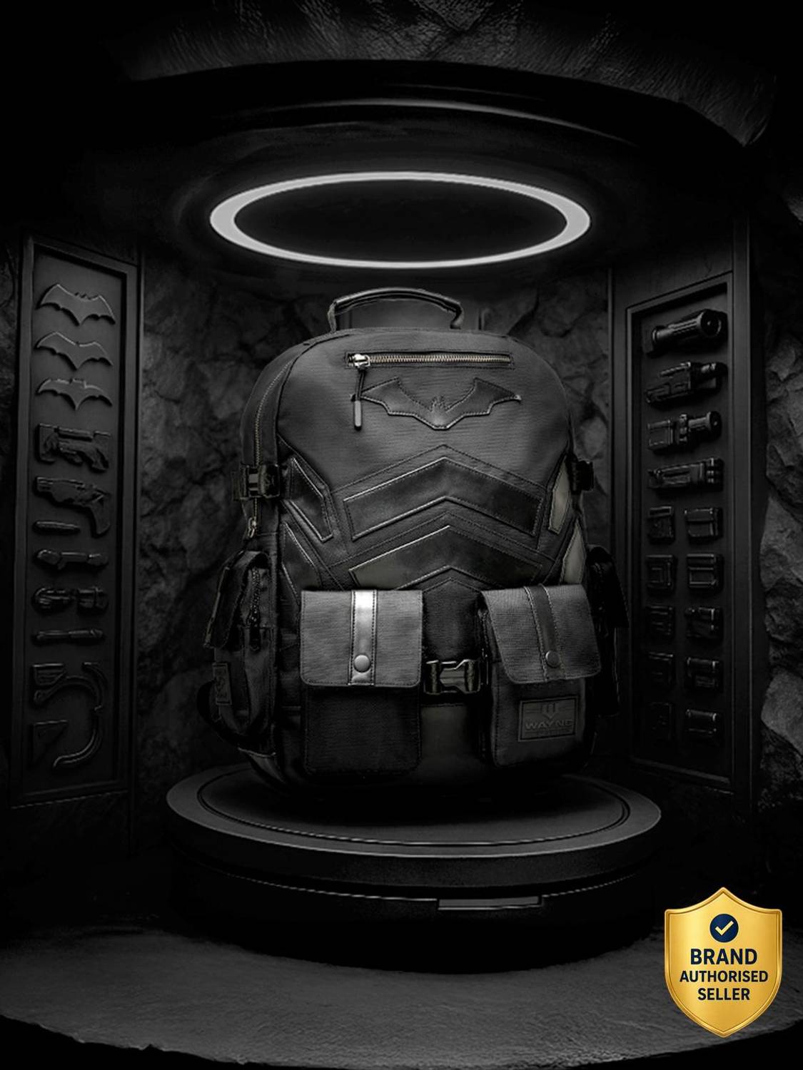 The Souled Store Batman Gotham Gear 19.3L Backpack - Image 1