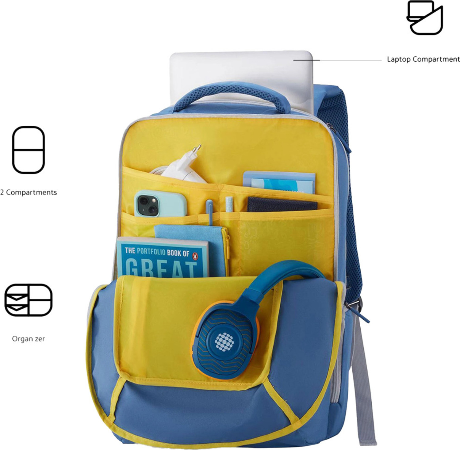 Image of AMERICAN TOURISTER Sigma 3.0 , Unisex Office Laptop Backpack with Front Organizer 34 L Laptop Backpack