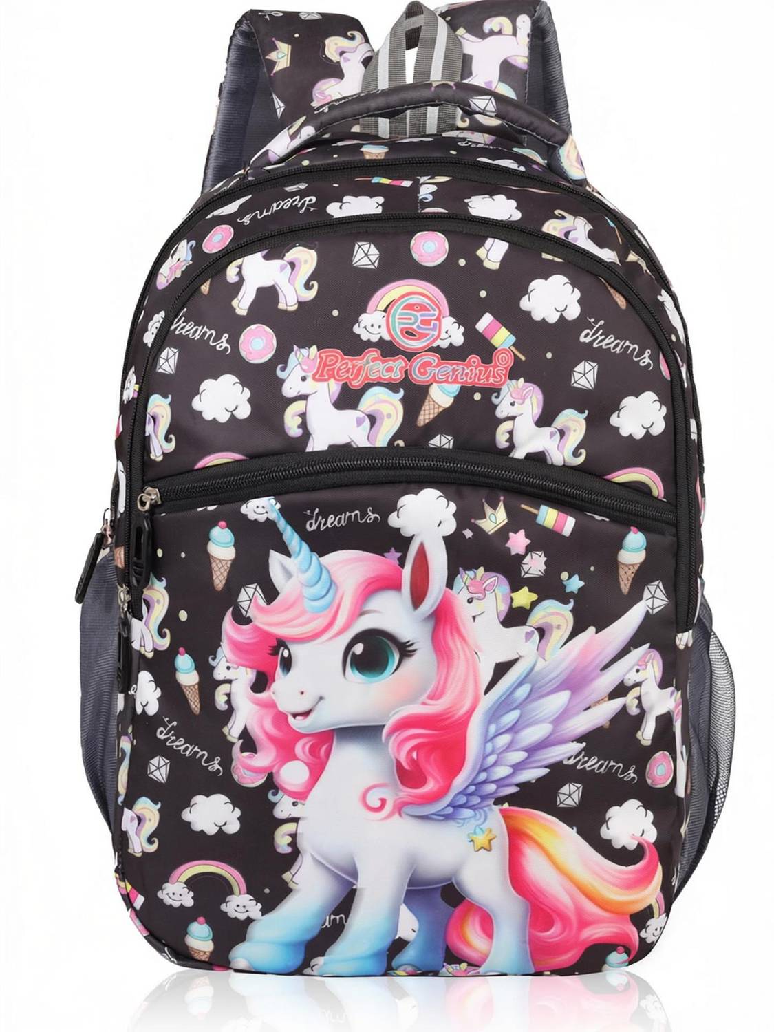 PERFECT GENIUS FunBuddy School Bag – Lightweight, Durable & Stylish for Kids (3-9 Yrs) 24 L Backpack