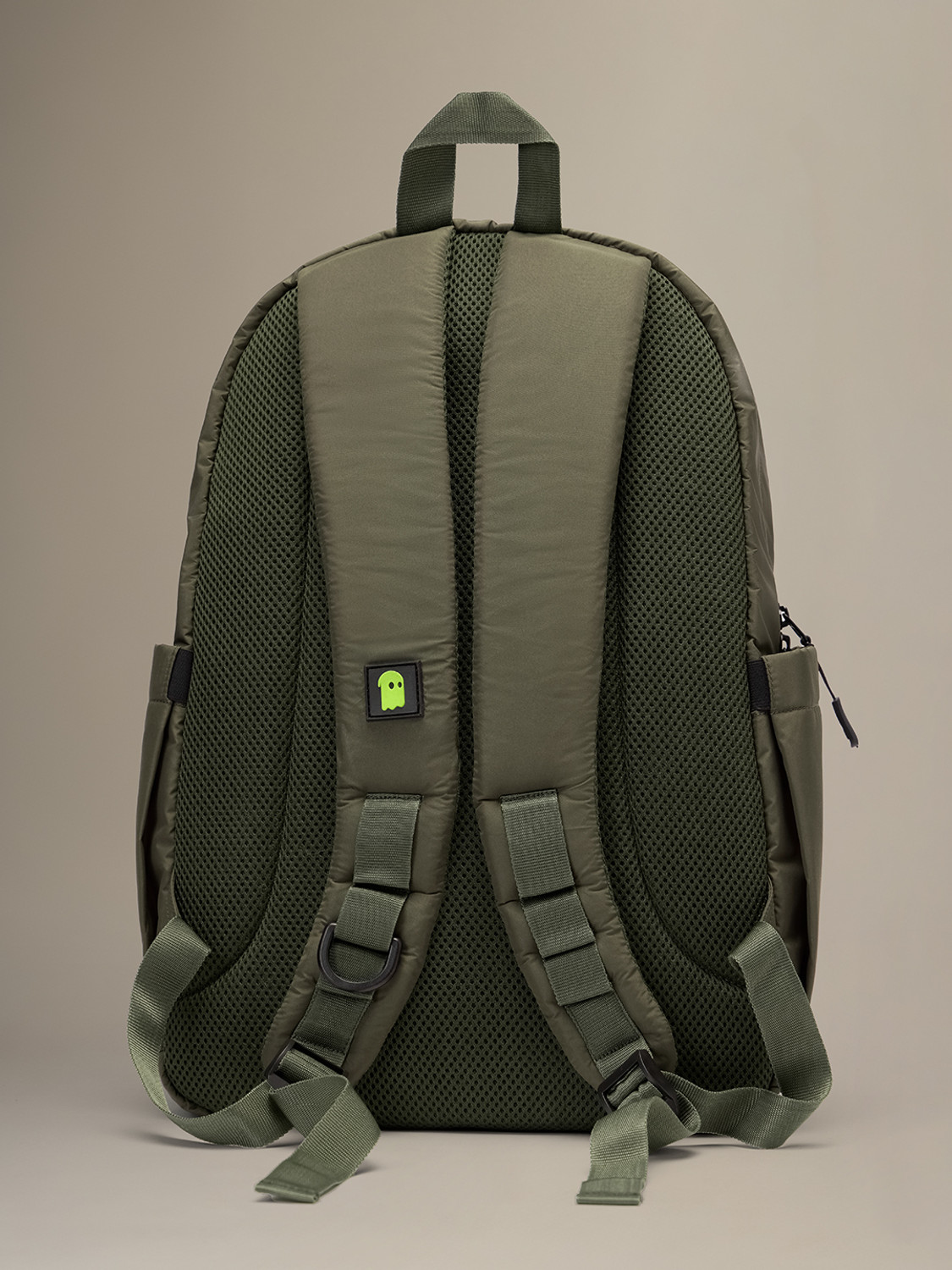 Image of The Souled Store Utility Backpack: Army Green 17 L Backpack