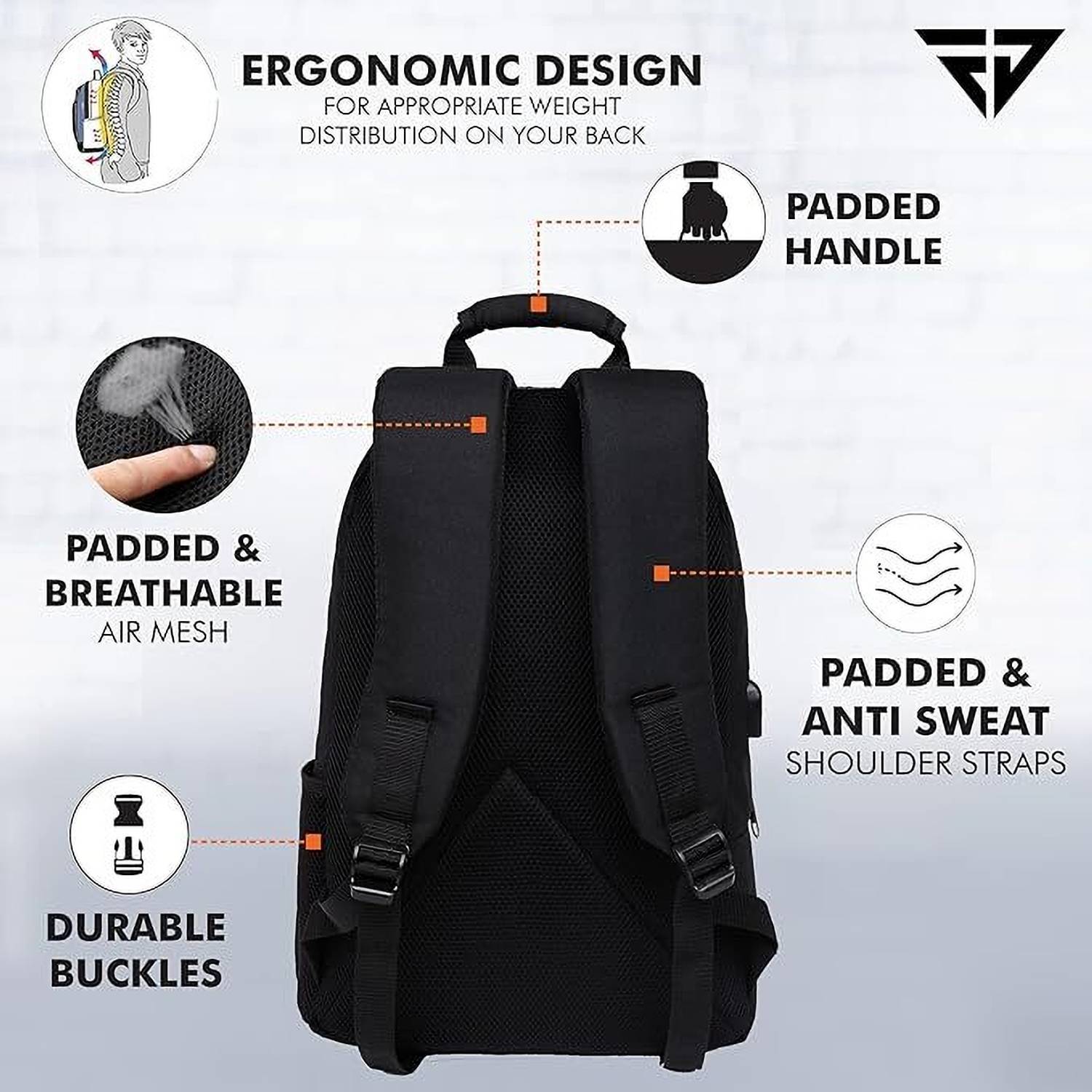 FUR JADEN 22L Laptop Backpack - Image 3